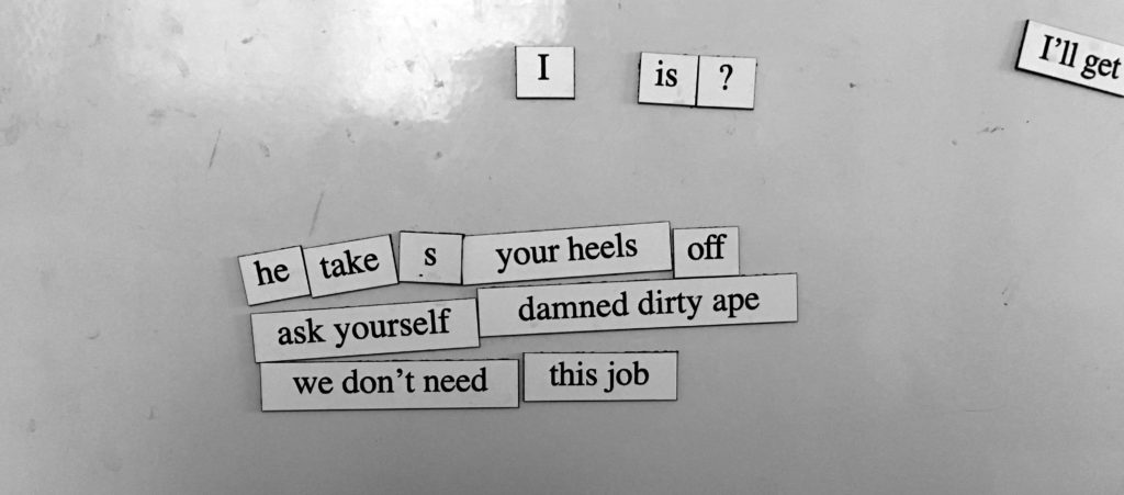 magnetic poetry picture